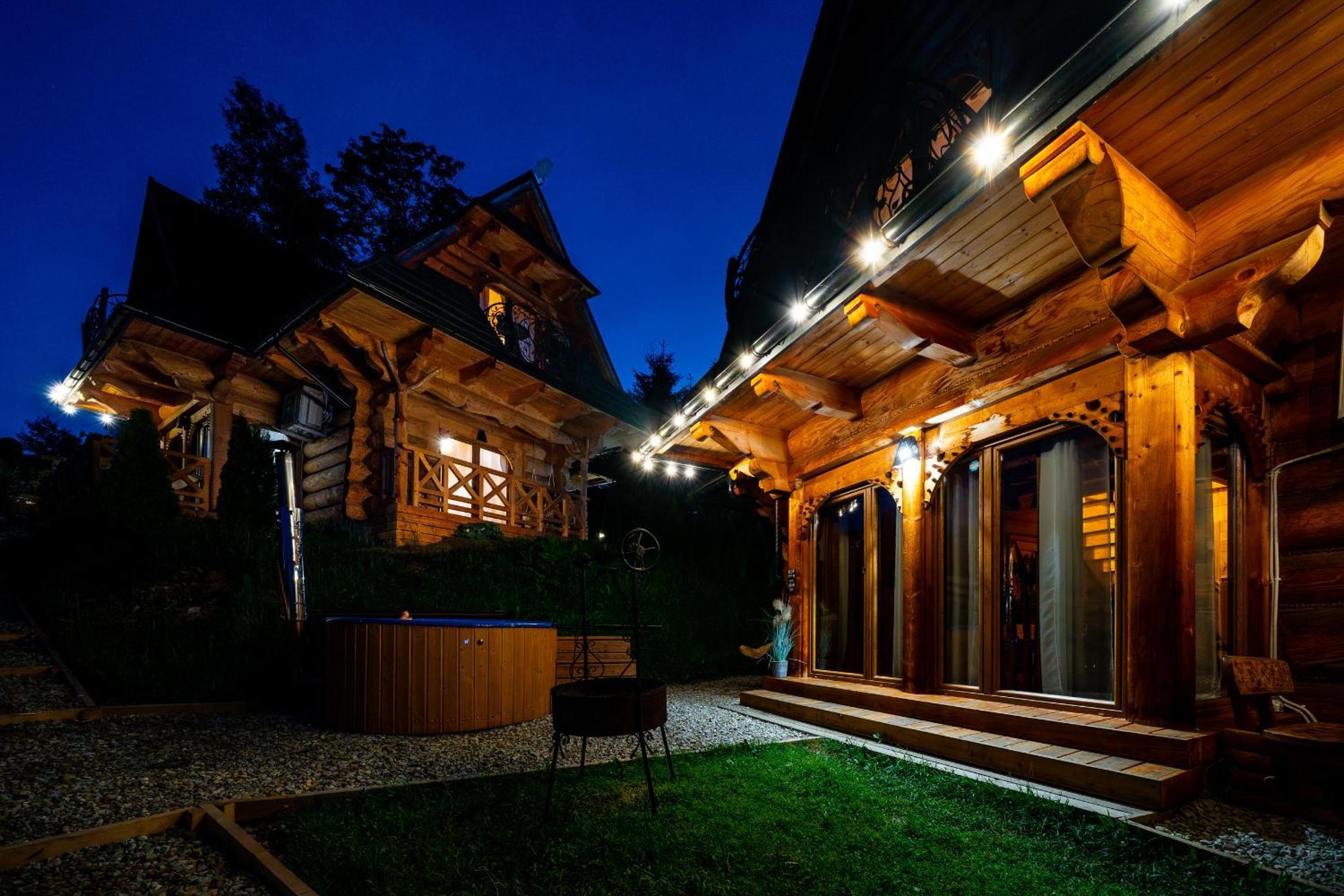 Goralska Chatka 2 Highland Cottage - Split Ac, Jacuzzi, Sauna, Private Parking, Mountains View, Garden, Zakopane Esterno foto