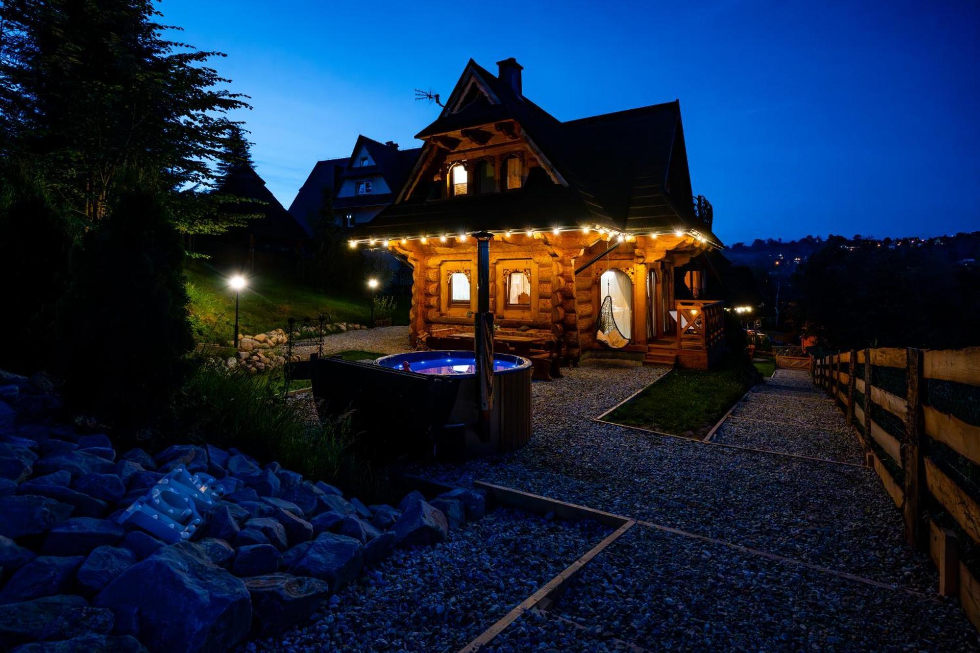 Goralska Chatka 2 Highland Cottage - Split Ac, Jacuzzi, Sauna, Private Parking, Mountains View, Garden, Zakopane Esterno foto