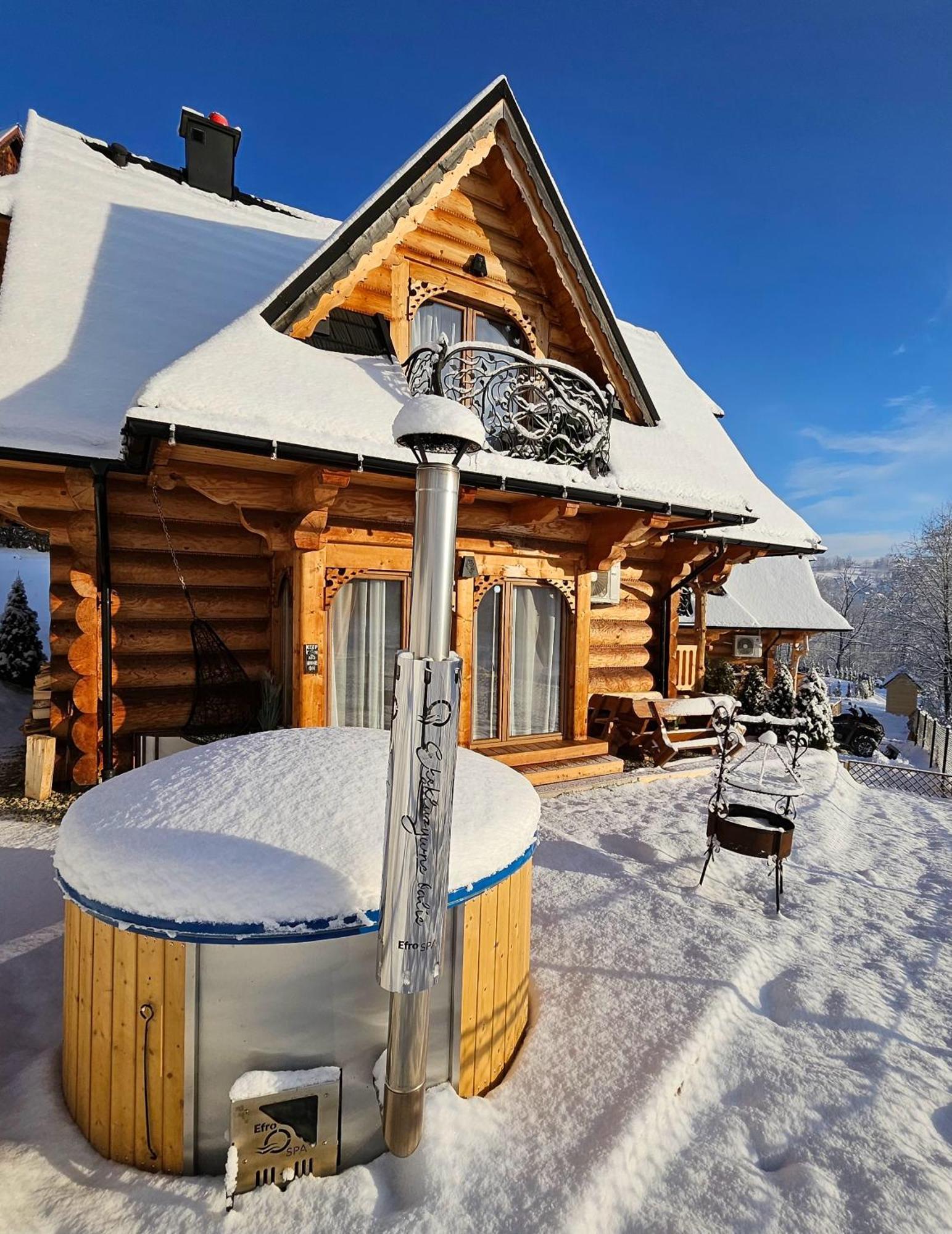 Goralska Chatka 2 Highland Cottage - Split Ac, Jacuzzi, Sauna, Private Parking, Mountains View, Garden, Zakopane Esterno foto