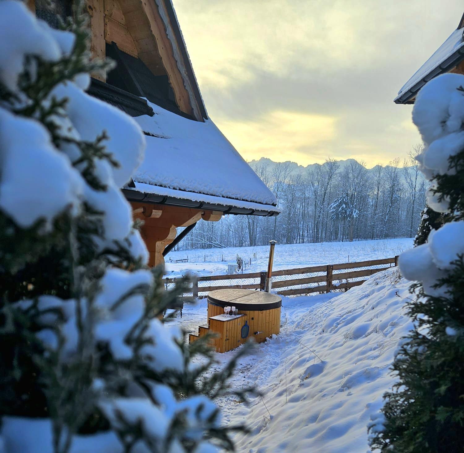 Goralska Chatka 2 Highland Cottage - Split Ac, Jacuzzi, Sauna, Private Parking, Mountains View, Garden, Zakopane Esterno foto